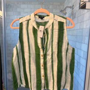 NWT Linen Ann Taylor shirt